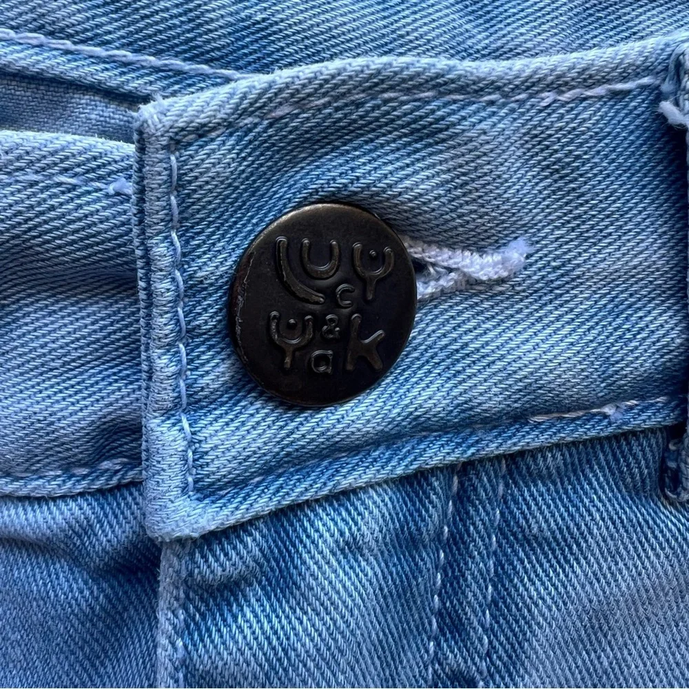 Lucy & Yak Cole Baggy High Waist Wide Leg Jeans - Picture 7 of 12